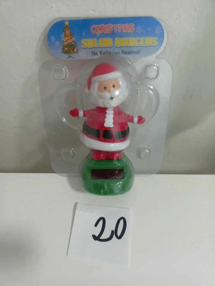 Solární tančící Santa claus